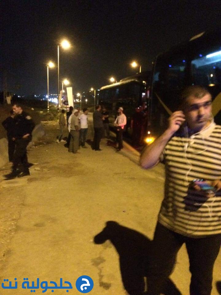 الشرطة تعترض طريق الحافلات المتوجهة إلى المسجد الاقصى